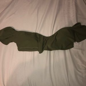 Hollister off the shoulder bathing suit